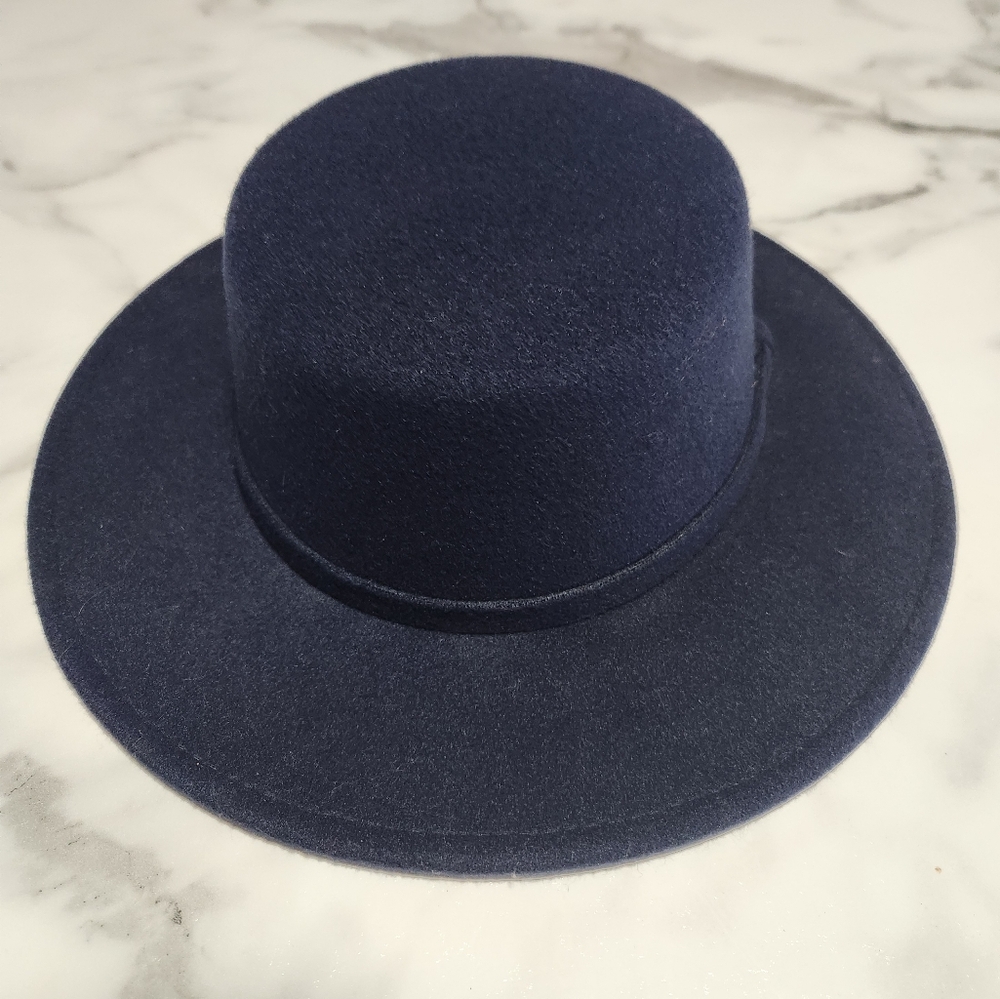NEW! Navy Blue Amish style hat